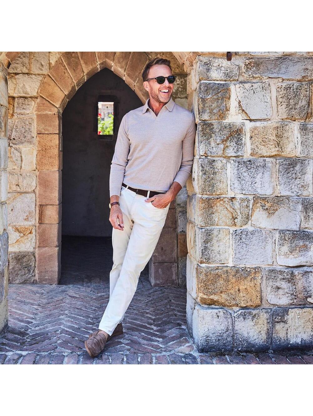 Collars & Co. NWT CEO Chino Five Pocket Cotton Stretch Pants - Size W34/L30